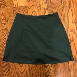 Girlfriend Collective sport skort in moss, size L